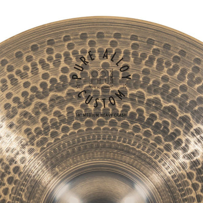 Meinl - PAC18MHC 18" Pure Alloy Custom Medium Heavy Crash - Musik Utan Gränser 