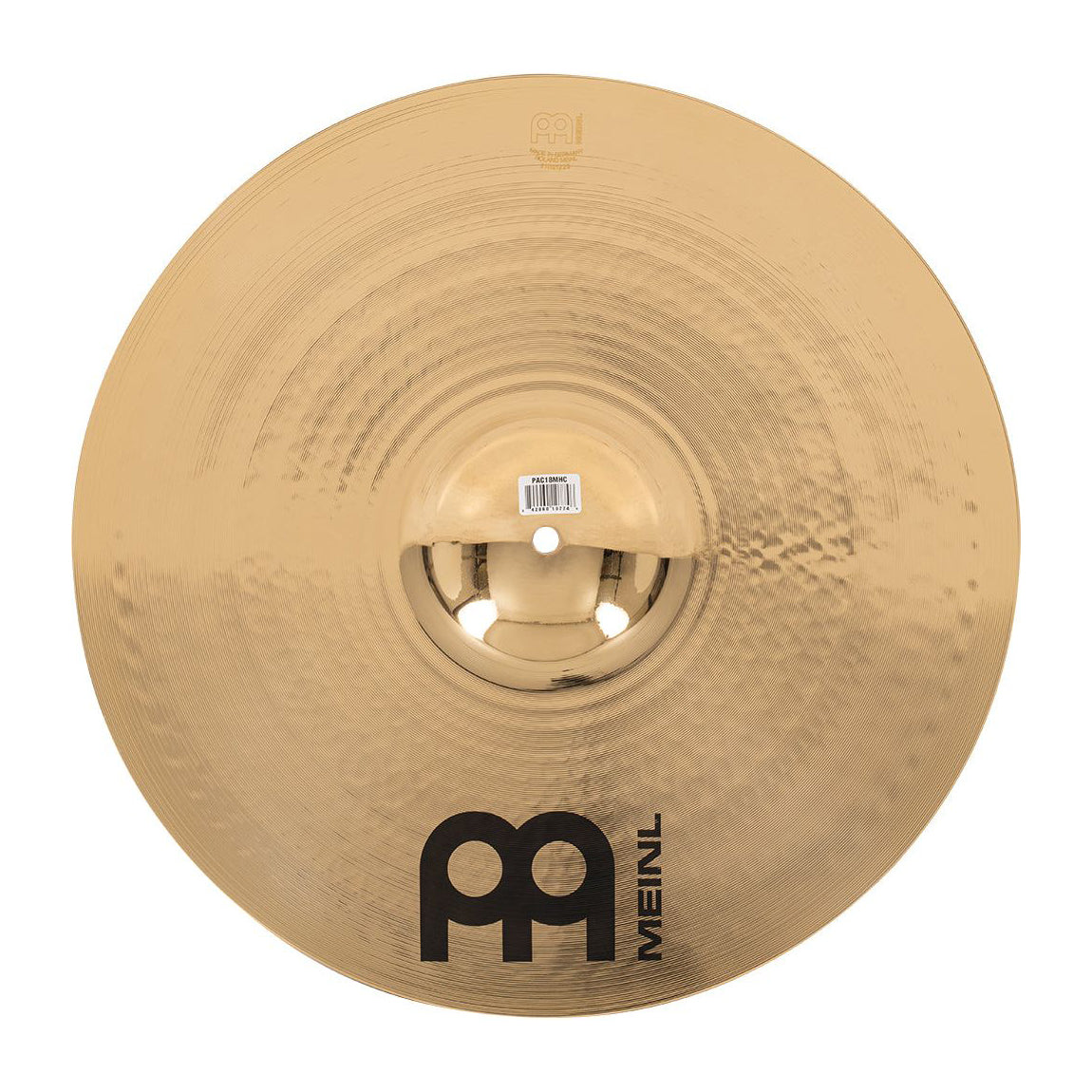 Meinl - PAC18MHC 18" Pure Alloy Custom Medium Heavy Crash - Musik Utan Gränser 