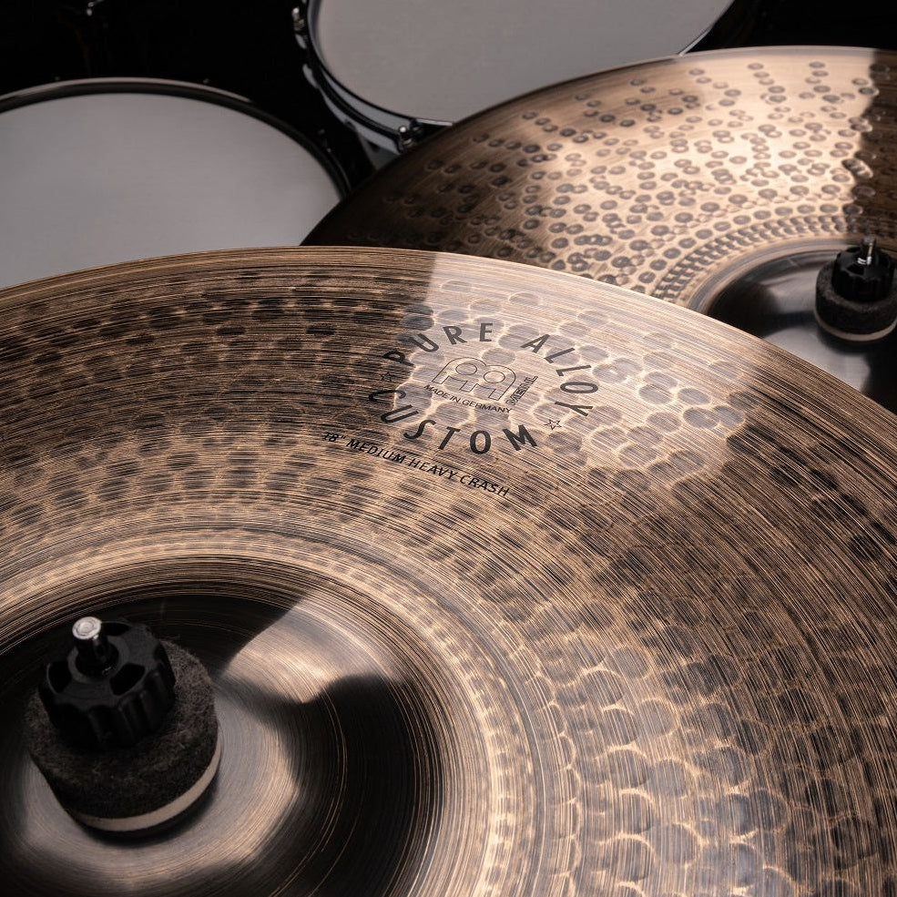 Meinl - PAC18MHC 18" Pure Alloy Custom Medium Heavy Crash - Musik Utan Gränser 