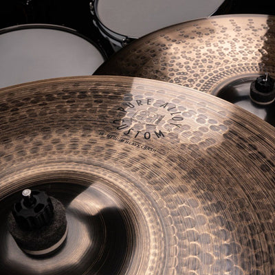Meinl - PAC18MHC 18" Pure Alloy Custom Medium Heavy Crash - Musik Utan Gränser 
