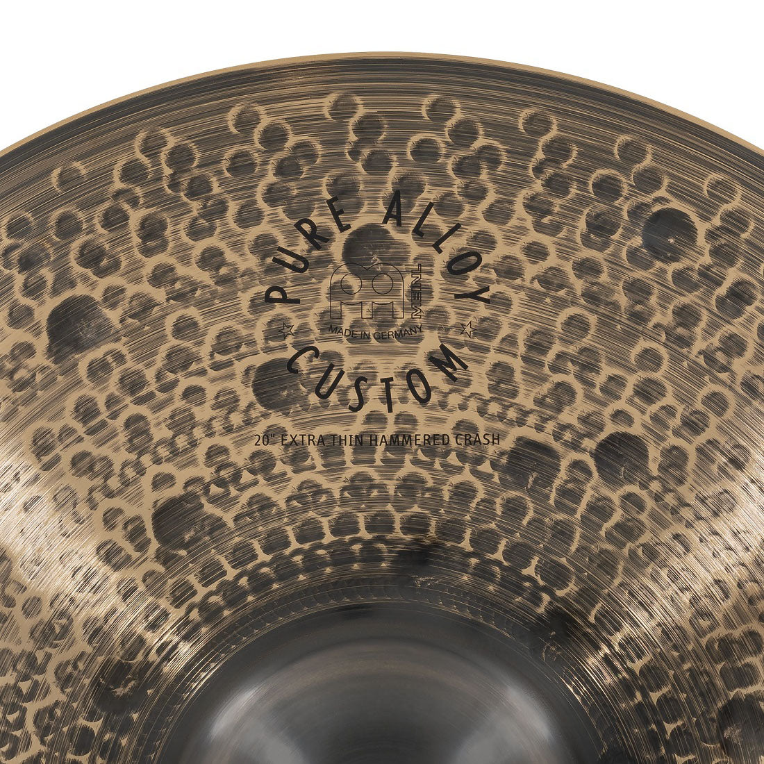 Meinl - PAC20ETHC 20" Pure Alloy Custom Extra Thin Hammered Crash - Musik Utan Gränser 