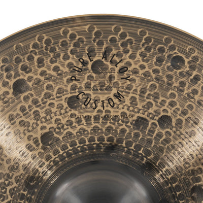 Meinl - PAC20ETHC 20" Pure Alloy Custom Extra Thin Hammered Crash - Musik Utan Gränser 