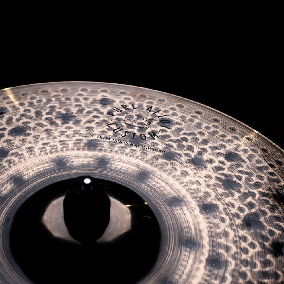Meinl - PAC20ETHC 20" Pure Alloy Custom Extra Thin Hammered Crash - Musik Utan Gränser 