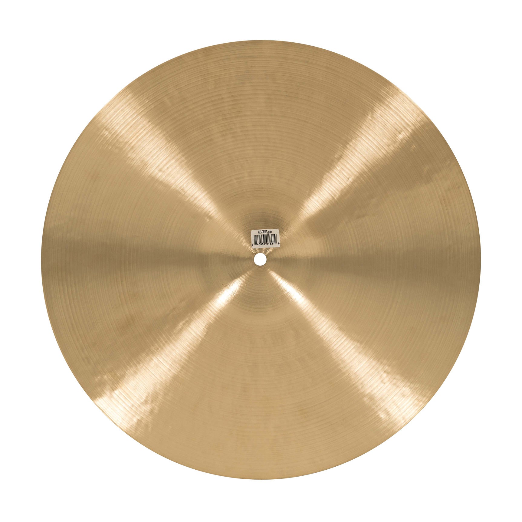 Meinl - AC-DEEP Deep Hats Anika Nilles 18"/18" - Musik Utan Gränser 