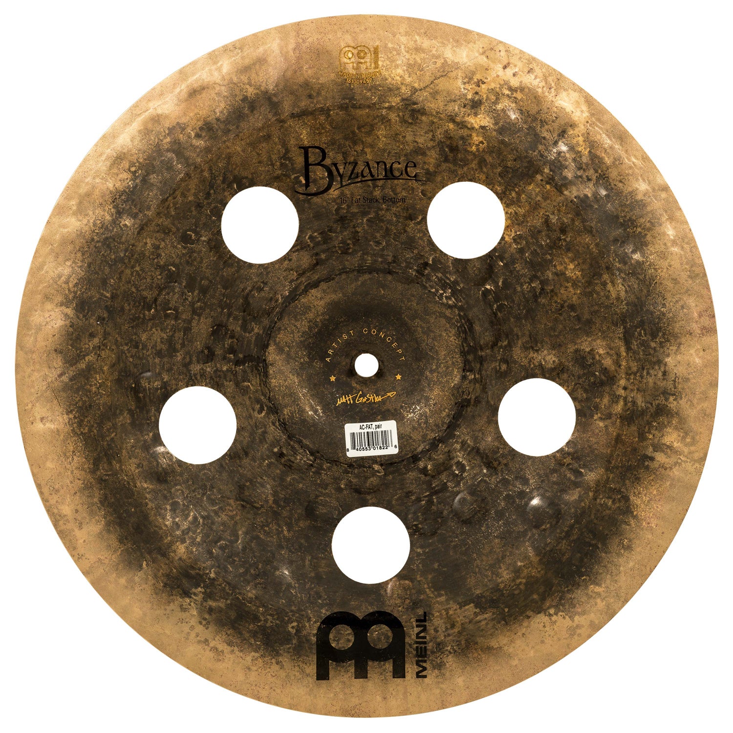Meinl - AC-FAT Fat Stack 18/16, Matt Garstka - Musik Utan Gränser 