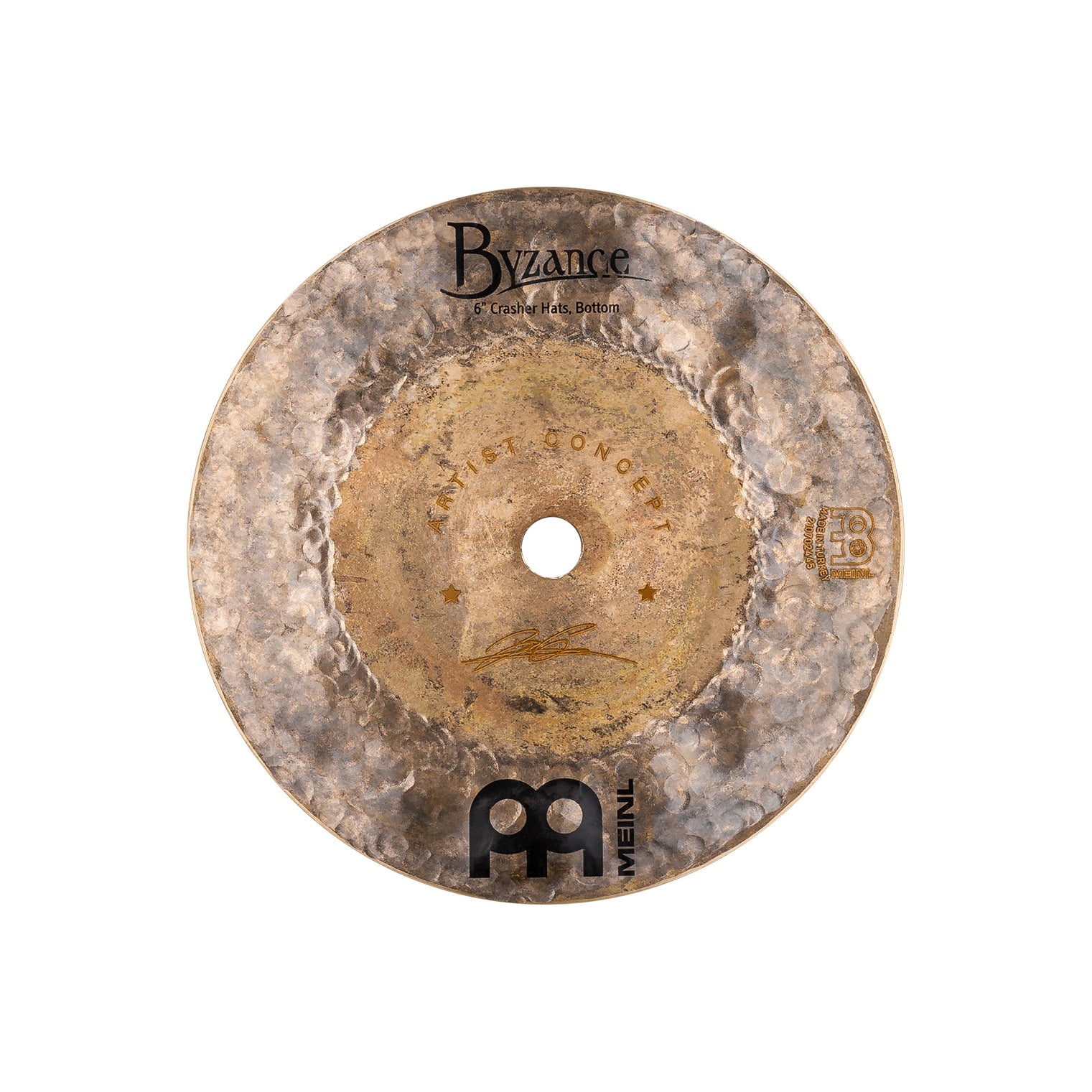 Meinl - AC-6CRASHER Crasher Hats 6"/6" Benny Greb - Musik Utan Gränser 