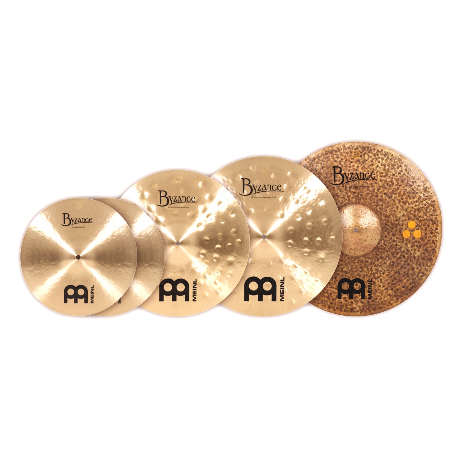 Meinl - A-CS2 Artist Choice Cymbal Set Matt Helpern 14" 18" 20" 21" - Musik Utan Gränser 