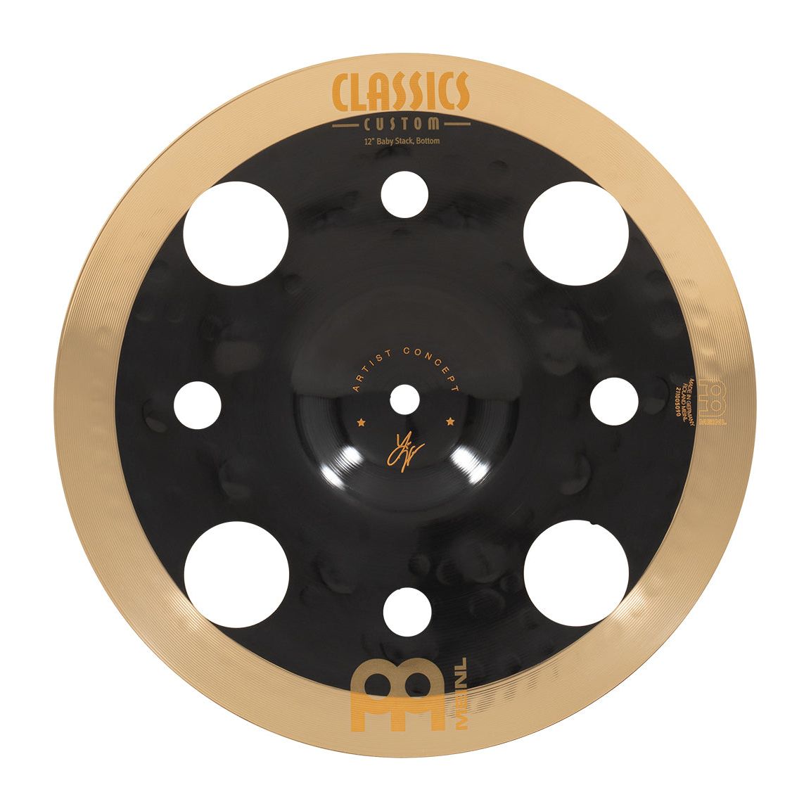 Meinl - AC-BABY Artist Concept 10"/12" Baby Stack Luke Holland - Musik Utan Gränser 