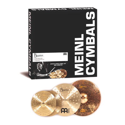 Meinl - A-CS6 Byzance Artist Choice Set Mike Johnston 15" 20" 21" - Musik Utan Gränser 