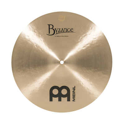 Meinl - Byzance Medium Hihat B14MH traditionell finish - Musik Utan Gränser 
