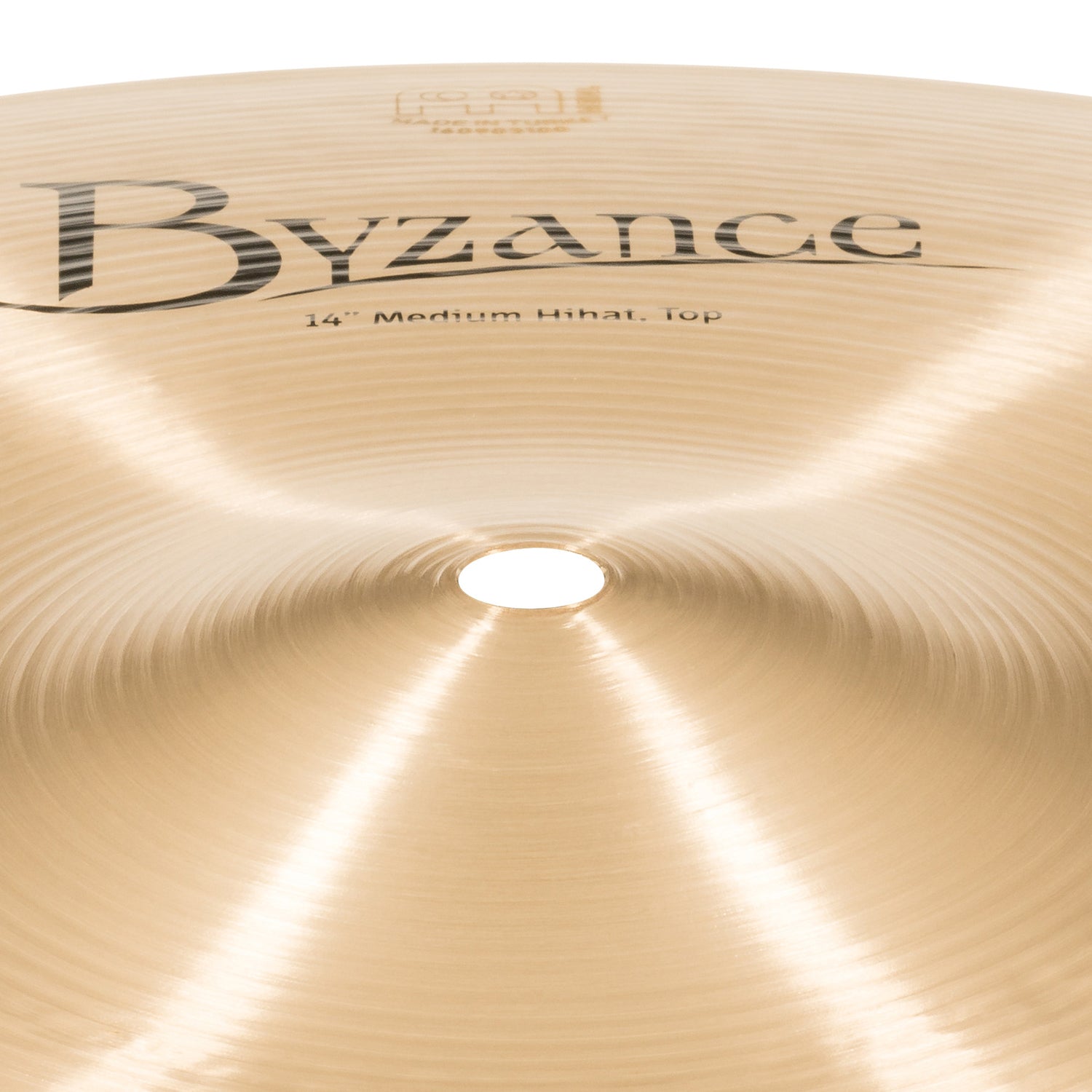 Meinl - Byzance Medium Hihat B14MH traditionell finish - Musik Utan Gränser 