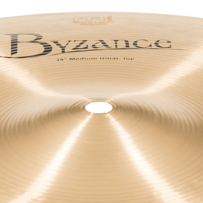 Meinl - Byzance Medium Hihat B14MH traditionell finish - Musik Utan Gränser 
