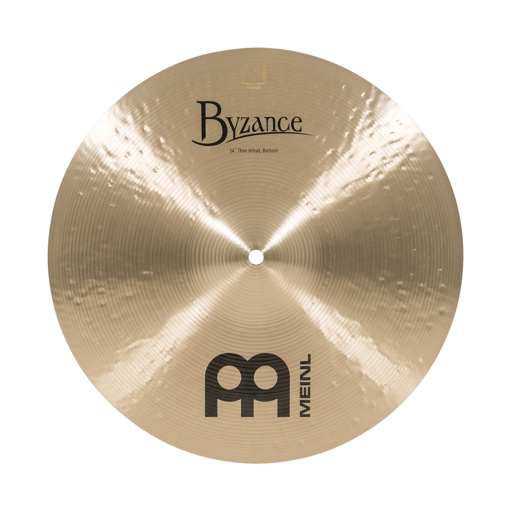 Meinl - Byzance Thin Hi-hat B14TH traditionell finish - Musik Utan Gränser 