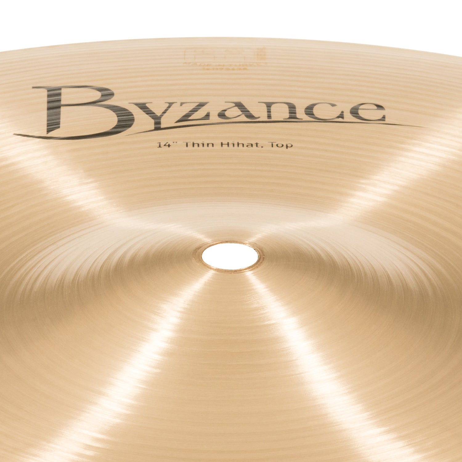 Meinl - Byzance Thin Hi-hat B14TH traditionell finish - Musik Utan Gränser 