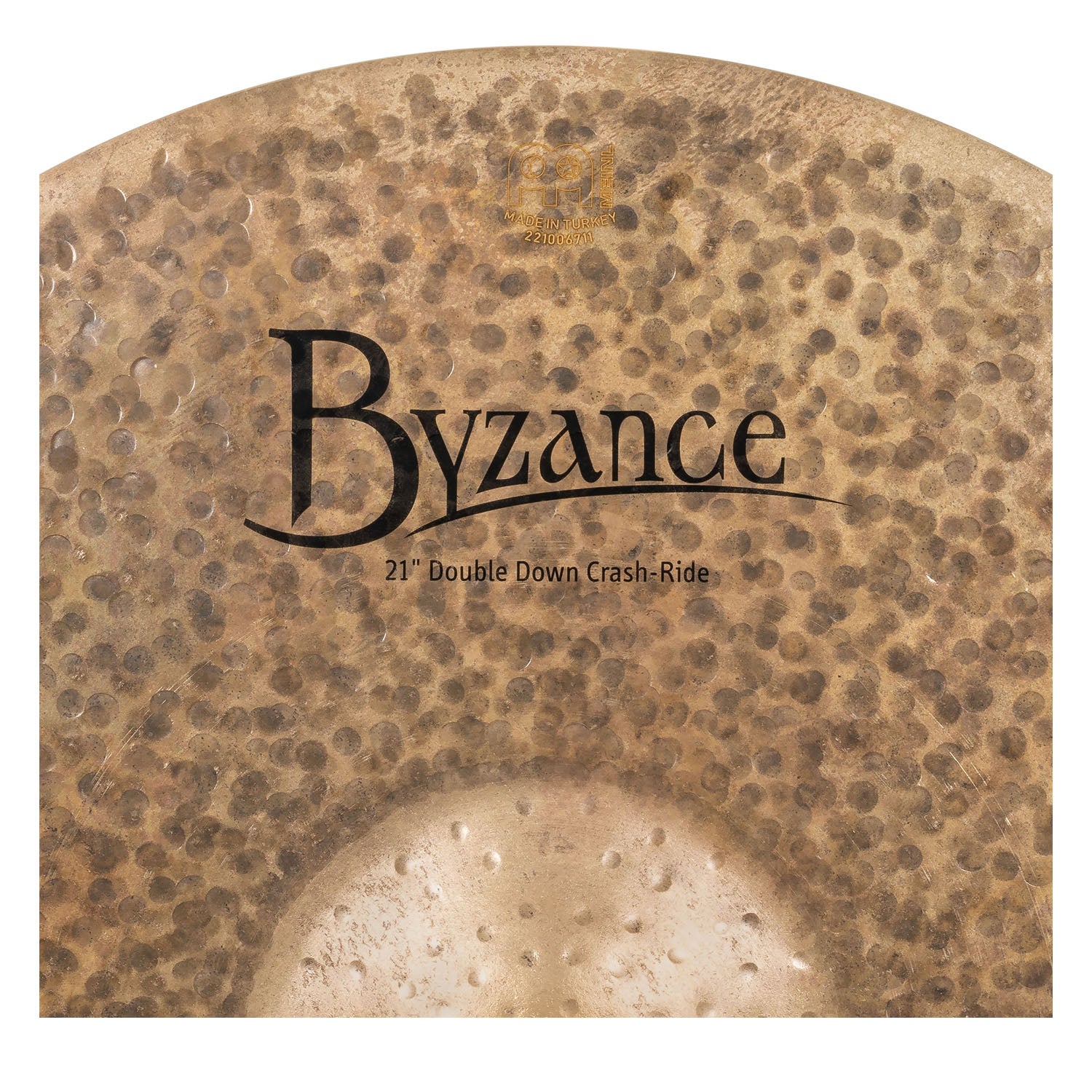 Meinl - B21DDCR Byzance 21" Double Down Dark, Crash-Ride - Musik Utan Gränser 