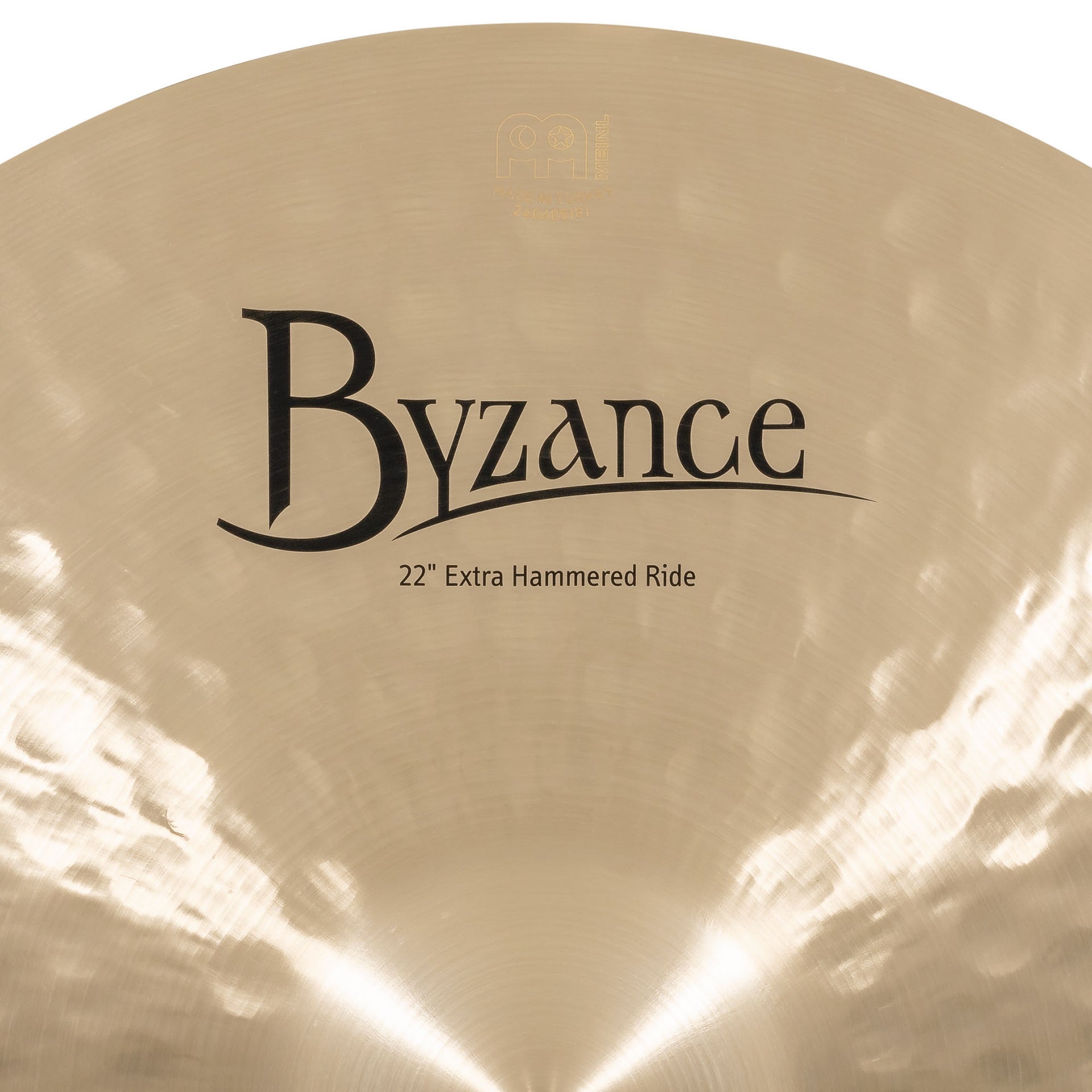 Meinl - B22EHR 22" Byzance Traditional Extra Hammered Ride - Musik Utan Gränser 