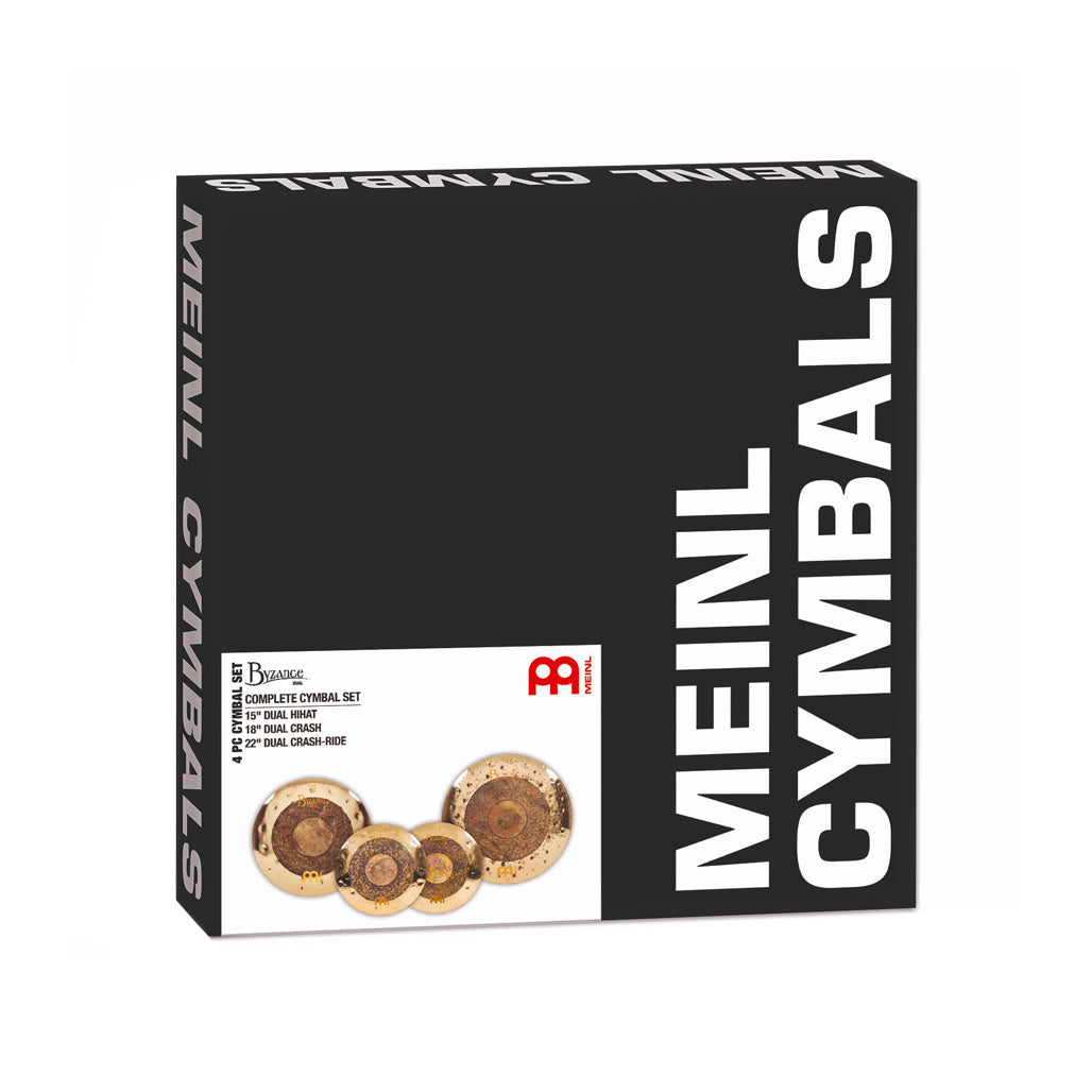 Meinl - BDU-CS2 Byzance Dual Cymbal Set 15H"/18C"/22R" - Musik Utan Gränser 