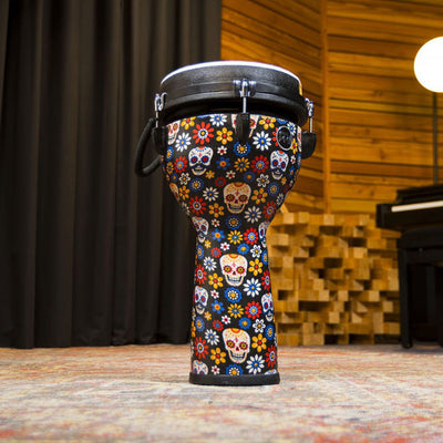 Meinl - JD10DA 12" Jumbo Djembe Day Of The Dead - Musik Utan Gränser 