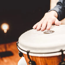 Load image into Gallery viewer, ADJ10-BW Djembe Synthetic 10" Alpine Series
