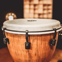 Load image into Gallery viewer, ADJ10-BW Djembe Synthetic 10" Alpine Series
