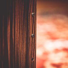 Load image into Gallery viewer, JBC6EY Bass Cajon w/Snare Pedal Ebony front
