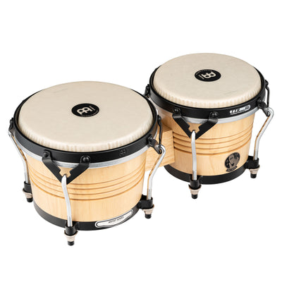 Meinl - LCR300NT-M Luis Conte Sign Bongo, Natural, REMO® Nuskyn® Head - Musik Utan Gränser 