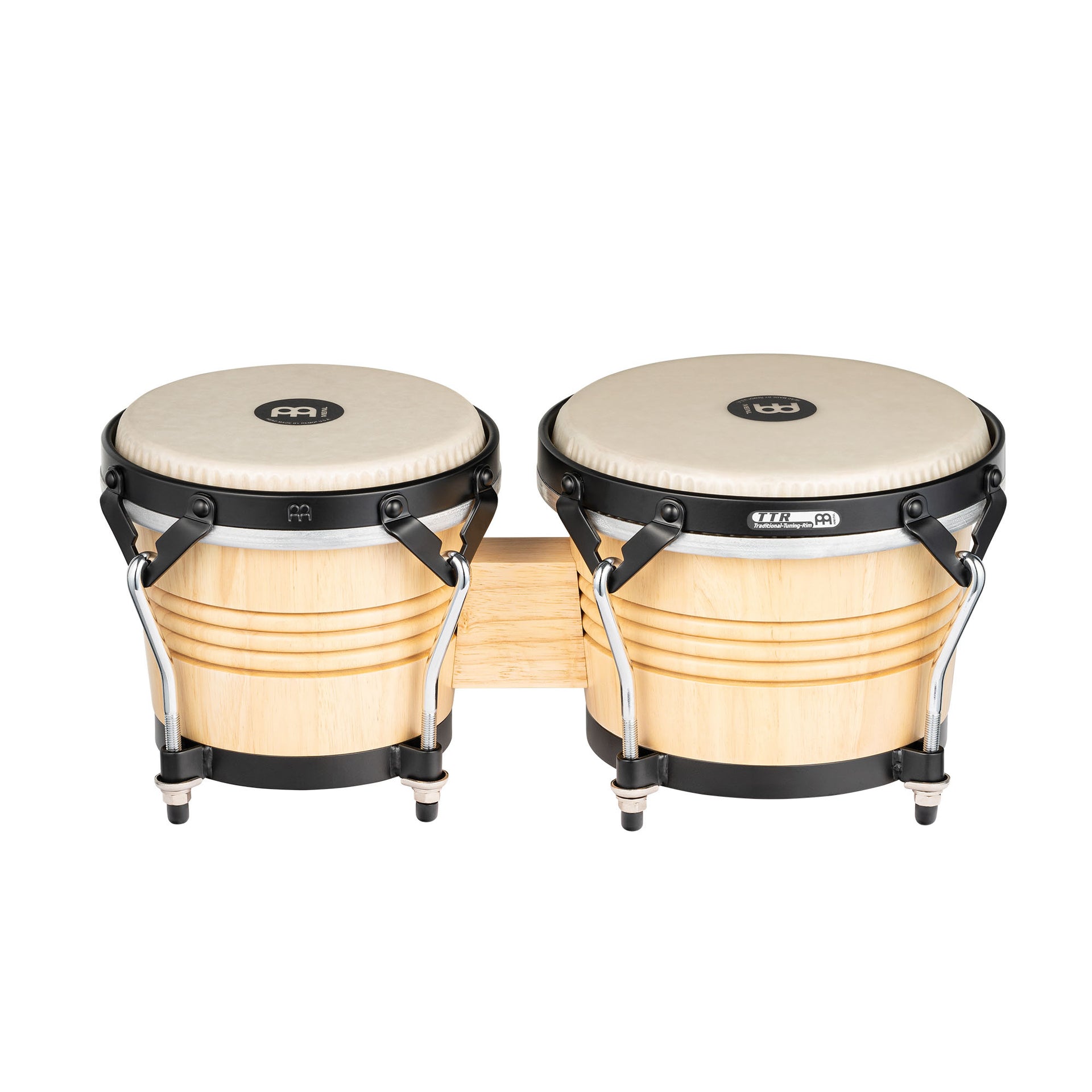 Meinl - LCR300NT-M Luis Conte Sign Bongo, Natural, REMO® Nuskyn® Head - Musik Utan Gränser 
