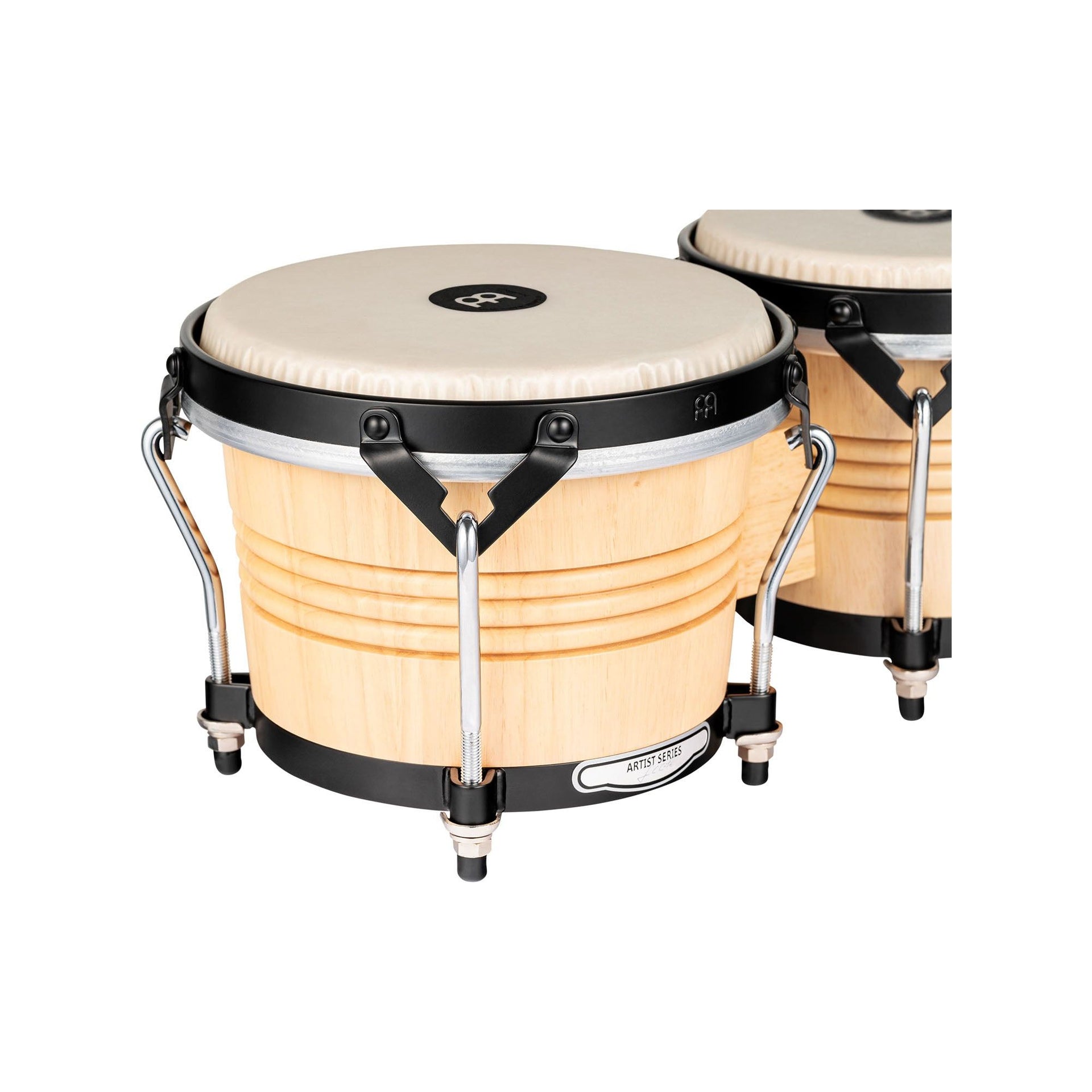 Meinl - LCR300NT-M Luis Conte Sign Bongo, Natural, REMO® Nuskyn® Head - Musik Utan Gränser 