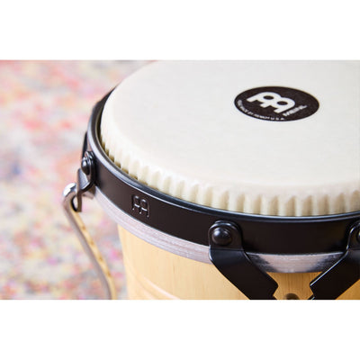 Meinl - LCR300NT-M Luis Conte Sign Bongo, Natural, REMO® Nuskyn® Head - Musik Utan Gränser 