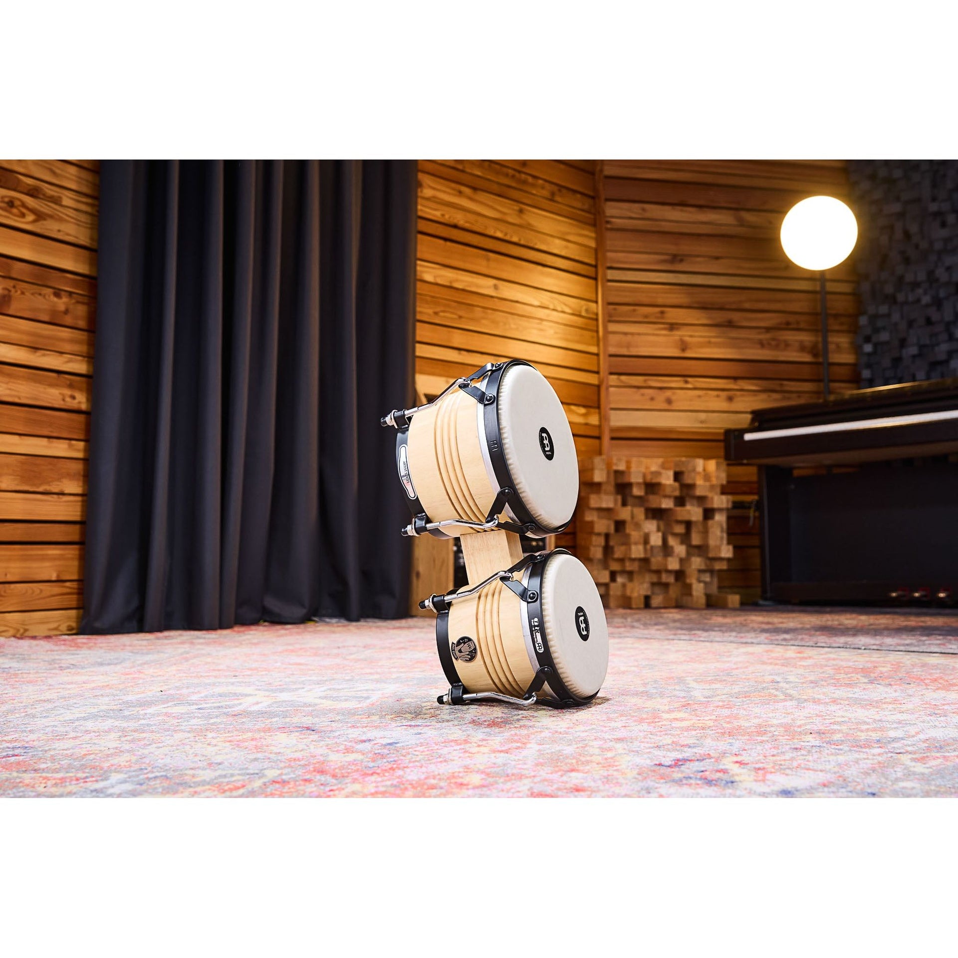 Meinl - LCR300NT-M Luis Conte Sign Bongo, Natural, REMO® Nuskyn® Head - Musik Utan Gränser 