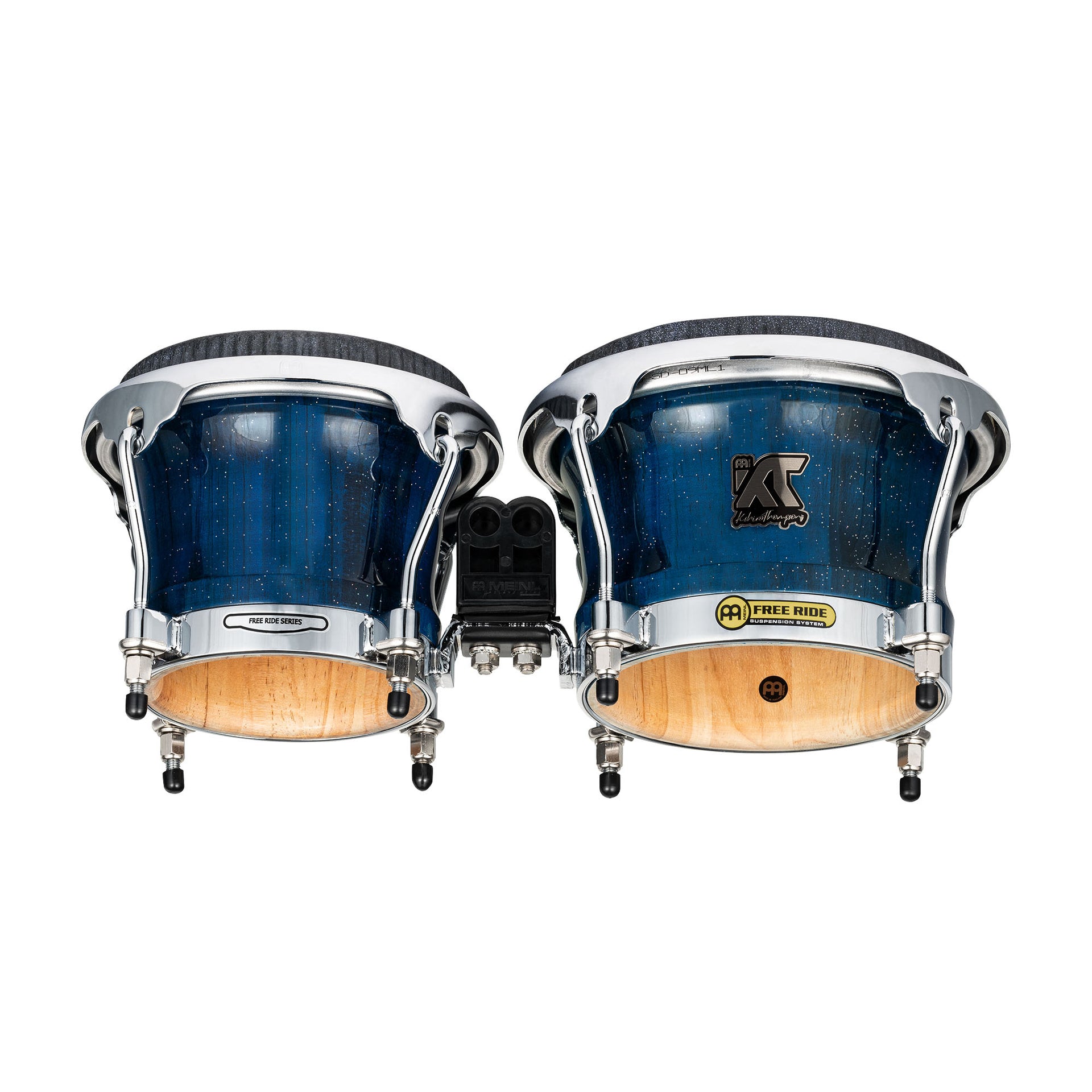 Meinl - WKT400BW William "Kachiro" Thompson Sign. Bongo, Blue Wave - Musik Utan Gränser 