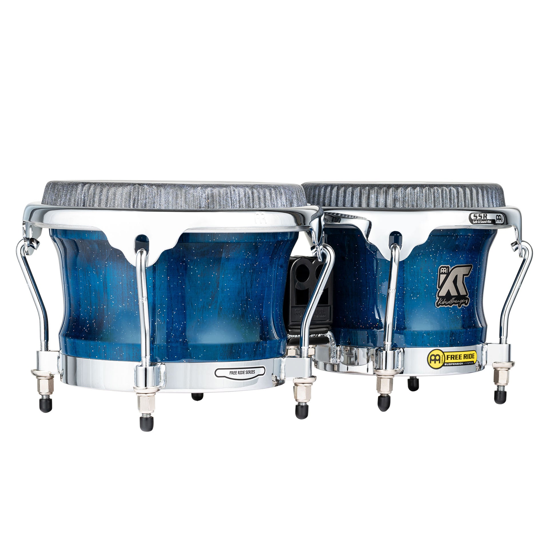Meinl - WKT400BW William "Kachiro" Thompson Sign. Bongo, Blue Wave - Musik Utan Gränser 