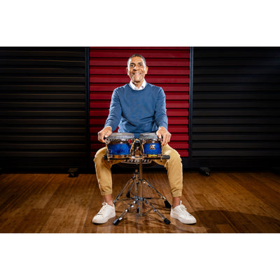 Meinl - WKT400BW William "Kachiro" Thompson Sign. Bongo, Blue Wave - Musik Utan Gränser 