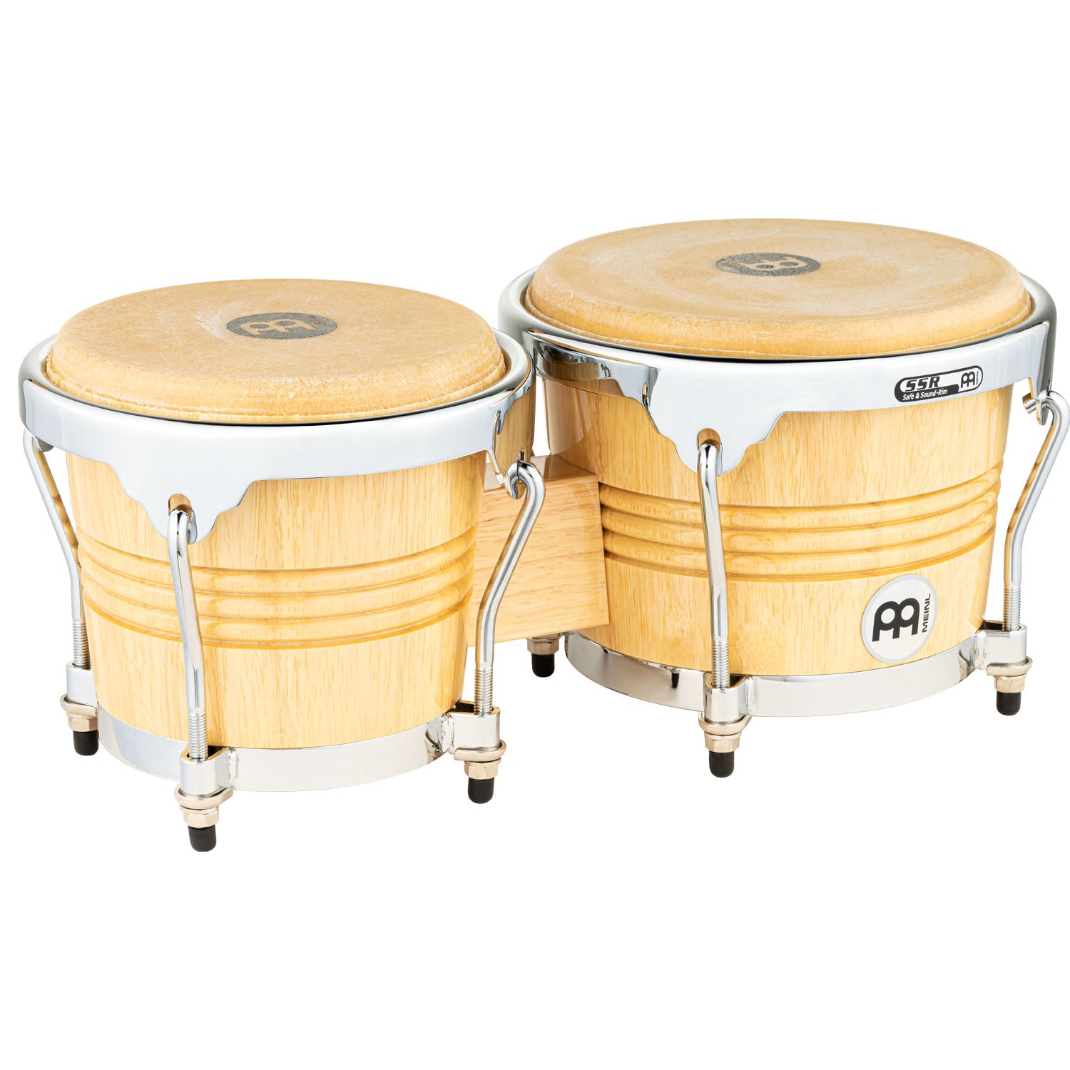 Meinl - WB200NT-CH 6 3/4''+8'' Natural, Chrome H/W - Musik Utan Gränser 