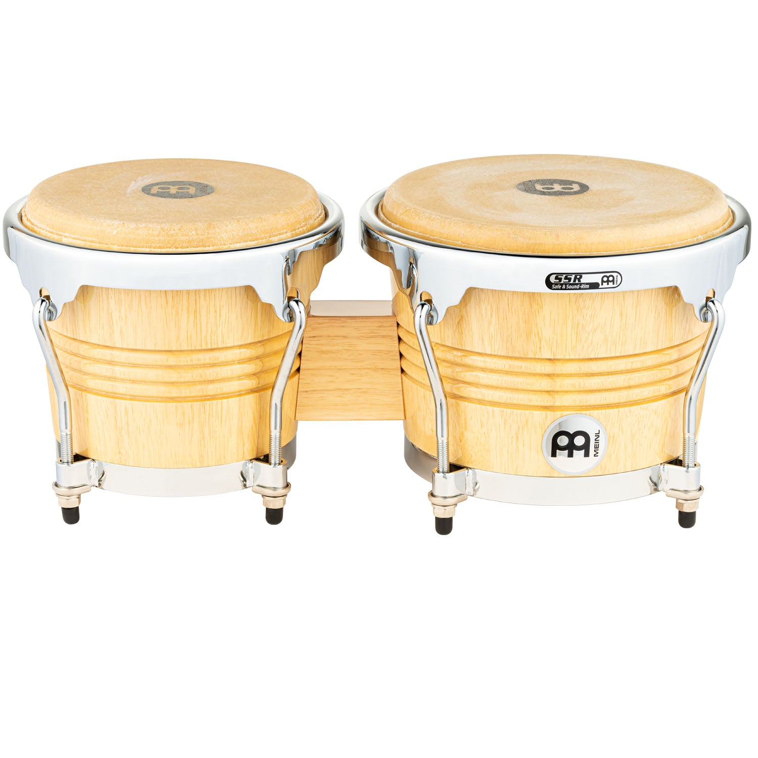 Meinl - WB200NT-CH 6 3/4''+8'' Natural, Chrome H/W - Musik Utan Gränser 