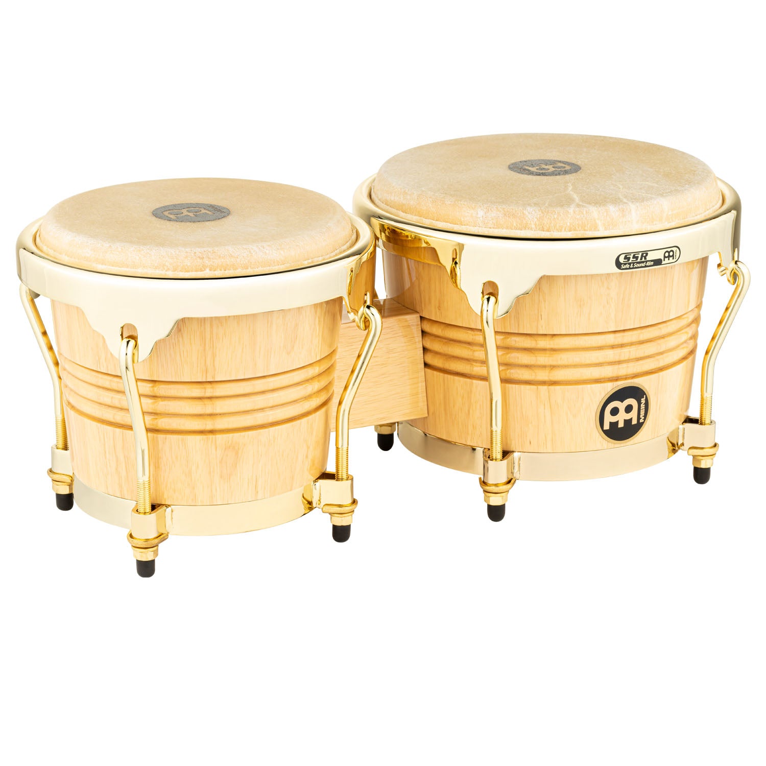 Meinl - WB200NT-G 6 3/4''+8'' Natural, Gold H/W - Musik Utan Gränser 