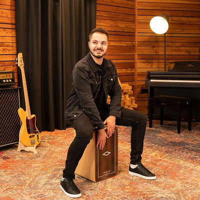 Meinl - AEMILBE Cajon Artisan Edition Minera Brown Eucalyptus - Musik Utan Gränser 