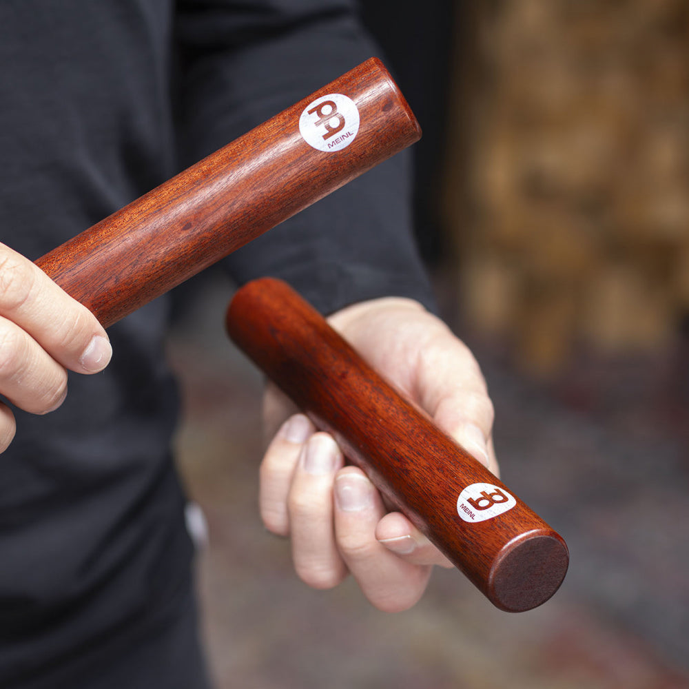 Meinl - CL4IW Wood Claves Traditional Indian Walnut - Musik Utan Gränser 
