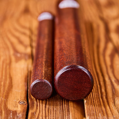 Meinl - CL5HW Wood Claves Traditional Indian Walnut - Musik Utan Gränser 