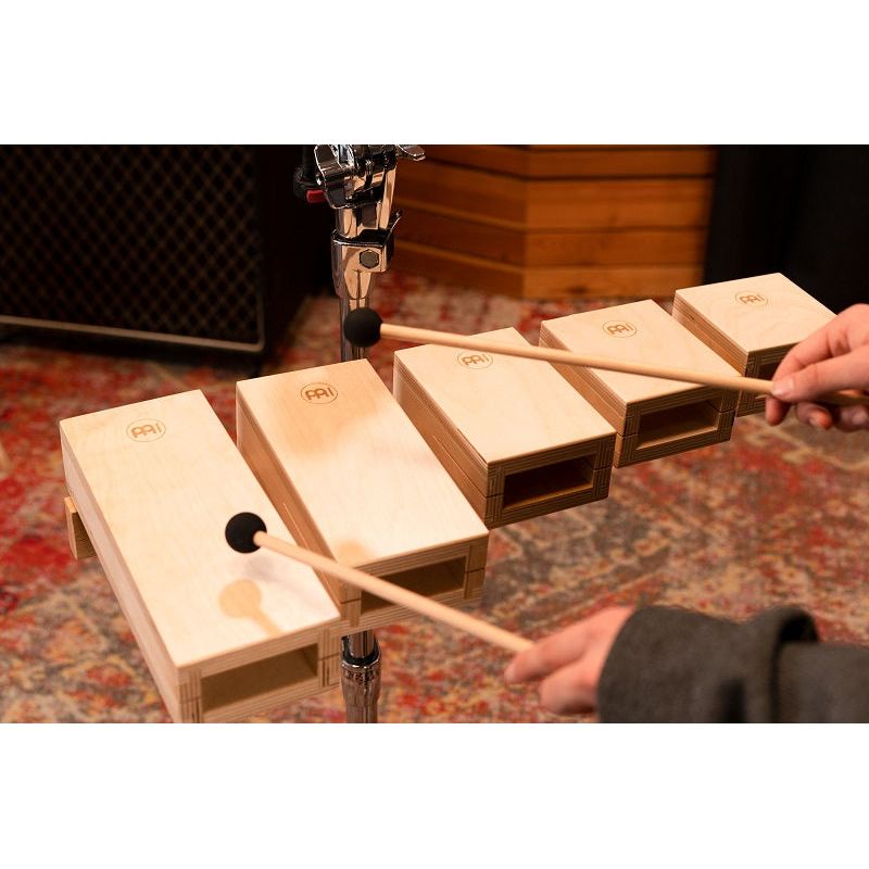 Meinl - TMWTB Wood Temple Block Set - Musik Utan Gränser 