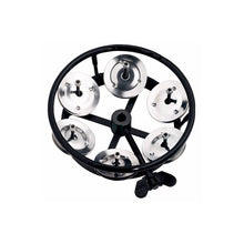 Load image into Gallery viewer, THH1BK Hi-Hat Tamburin Steel Jingles
