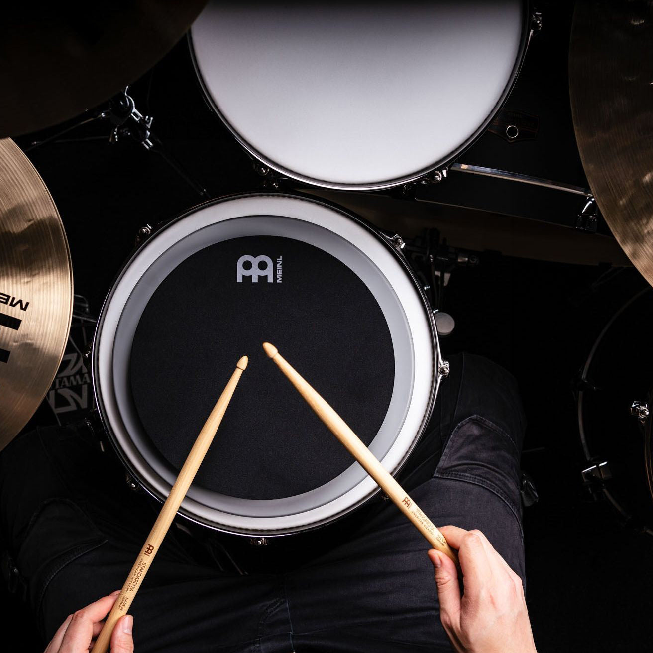 Meinl - MDSP12GY 12'' Double-Sided Pad Foam and Silicone Surface - Musik Utan Gränser 