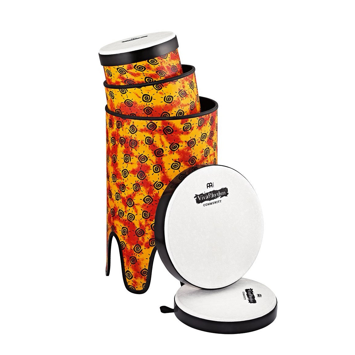 Viva Rhythm Pop Off Conga Set 3 Synthetic Head