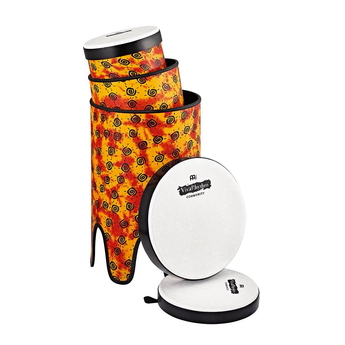 Bass Drum Pop Off Set 3 Synthetic Head