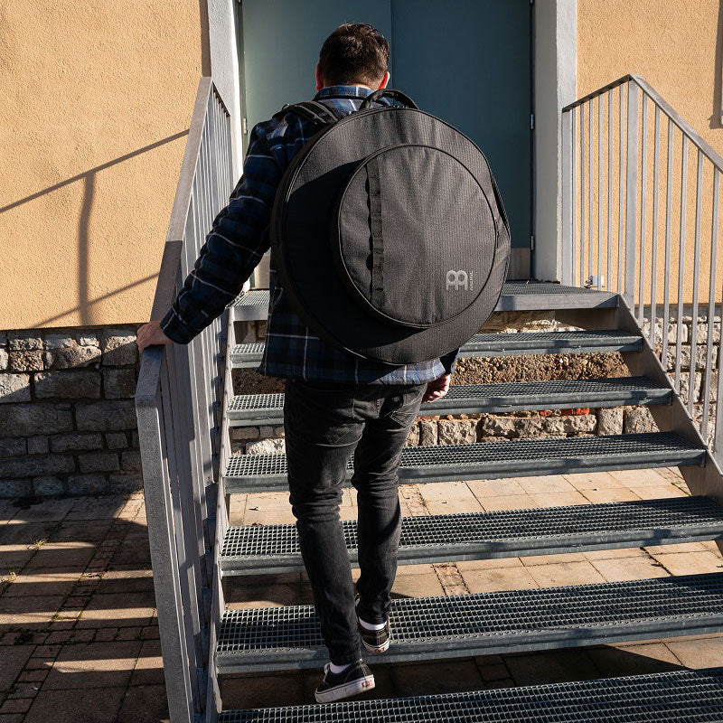 Meinl - MCB22CR Cymbalbag 22'' Black Carbon Ripstop - Musik Utan Gränser 