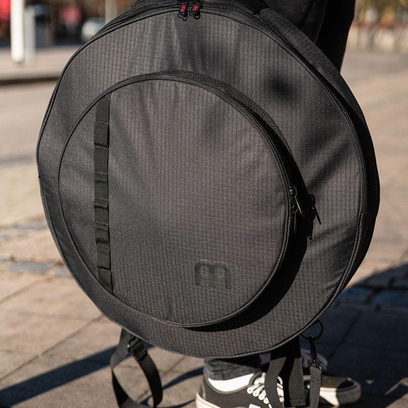 Meinl - MCB22CR Cymbalbag 22'' Black Carbon Ripstop - Musik Utan Gränser 