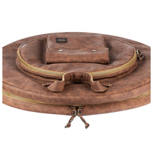 Ladda upp bild till gallerivisning, MVHC22LB Vintage Cymbal bag 22&#39;&#39; w/BP straps, Light Brown
