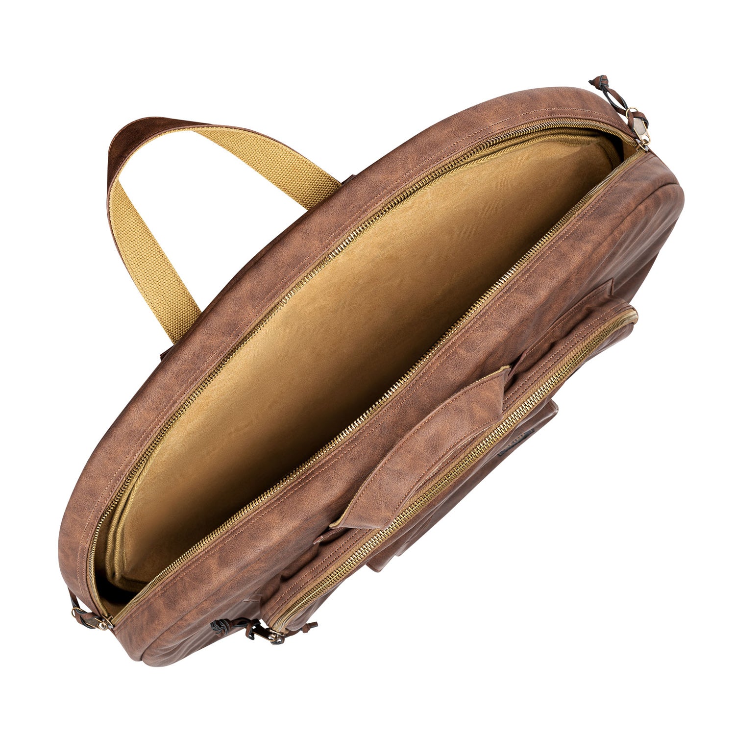 Meinl - MVHC22LB Vintage Cymbal bag 22'' w/BP straps, Light Brown - Musik Utan Gränser 