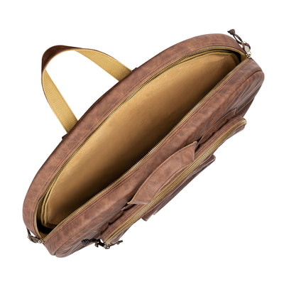 Meinl - MVHC22LB Vintage Cymbal bag 22'' w/BP straps, Light Brown - Musik Utan Gränser 