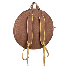 Ladda upp bild till gallerivisning, MVHC22LB Vintage Cymbal bag 22&#39;&#39; w/BP straps, Light Brown
